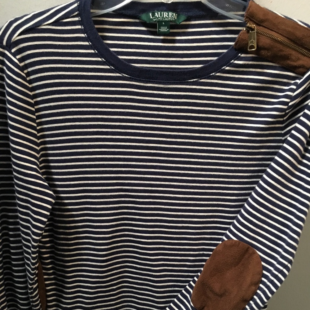 Lauren Ralph Lauren LS Striped Shirt